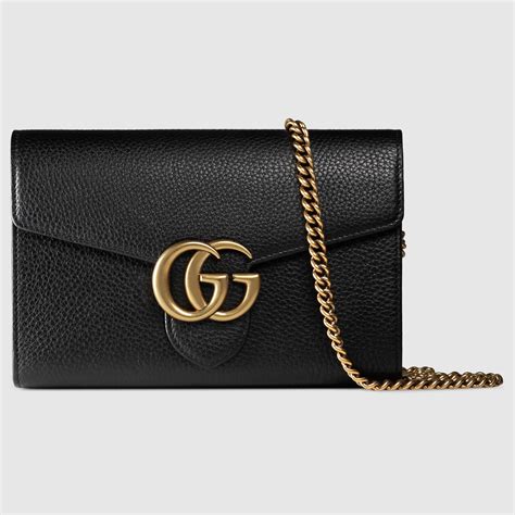 gucci chain bag blosdom|GG Marmont leather mini chain bag .